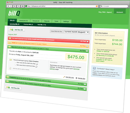 billQ Screenshot